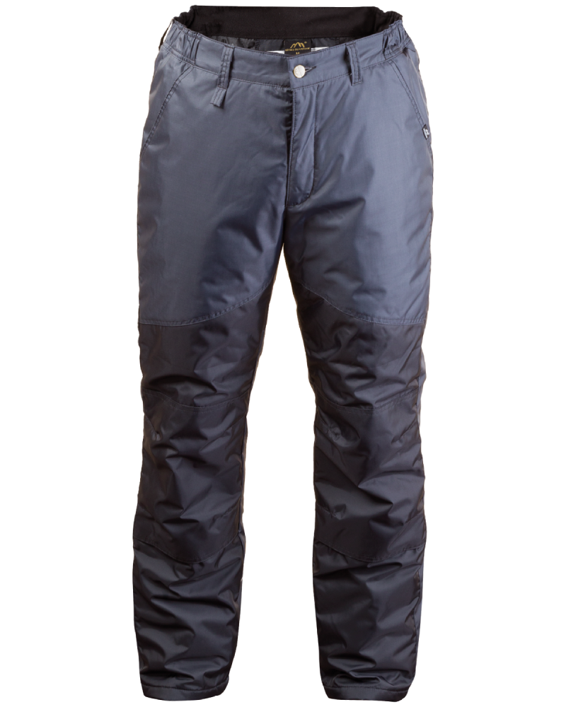 528A Work Winter Trousers (Grey/Black) - front