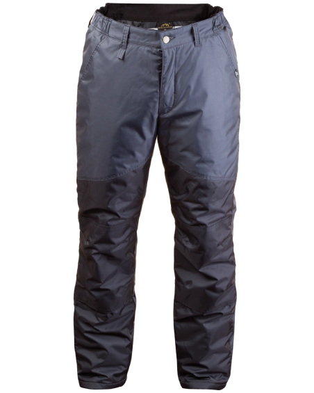 528A Work Winter Trousers (Grey/Black) - front