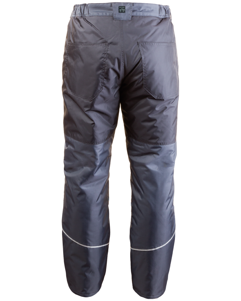 528A Work Winter Trousers (Grey/Black) - back