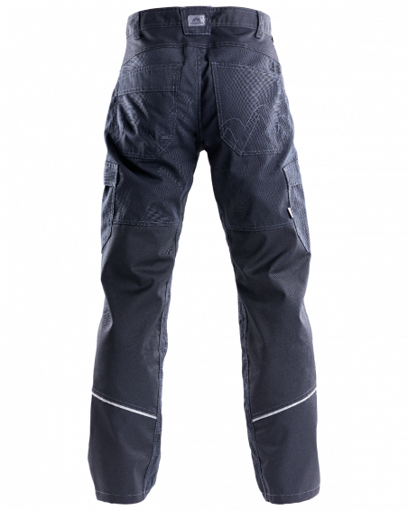 Spodnie robocze 5507 V-WORK, czarne — tył spodni