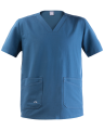 309V Men's Medical Tunic Top (Light Blue) - front
