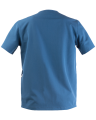 309V Men's Medical Tunic Top (Light Blue) - back