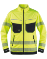 300V Safety Work Jacket (Hi-Vis Yellow/Black) - front