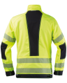 300V Safety Work Jacket (Hi-Vis Yellow/Black) - back