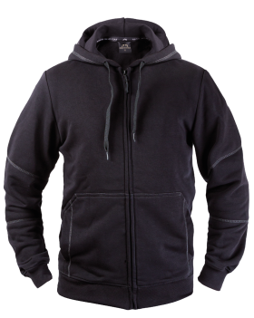 Hooded Sweatshirt (black) - front