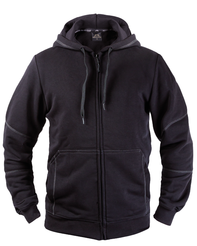 Hooded Sweatshirt (black) - front