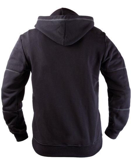 Hooded Sweatshirt (black) - back