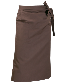 4425 Restaurant Apron with Pocket, 75 cm – Brown