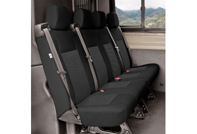 TAILOR MADE covers for seats DV2+DV2 crew cab Ford Transit VIII (2013–)