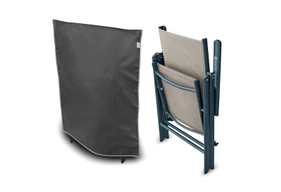 Protective cover for a folding garden chair