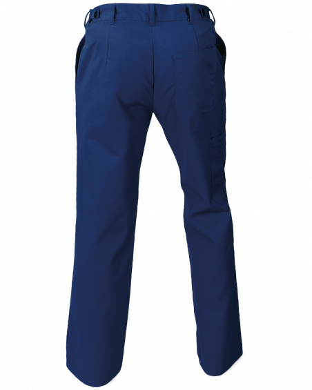 Spodnie robocze 5004, granatowe - tył spodni