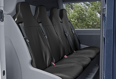 Tailor Made Practical DV4 covers for the second seat rows