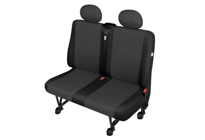 Pokrowiec na dwuosobową kanapę ARES (II rząd) czarny