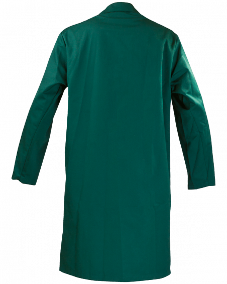 Fartuch męski roboczy 4000, zielony - tył fartucha