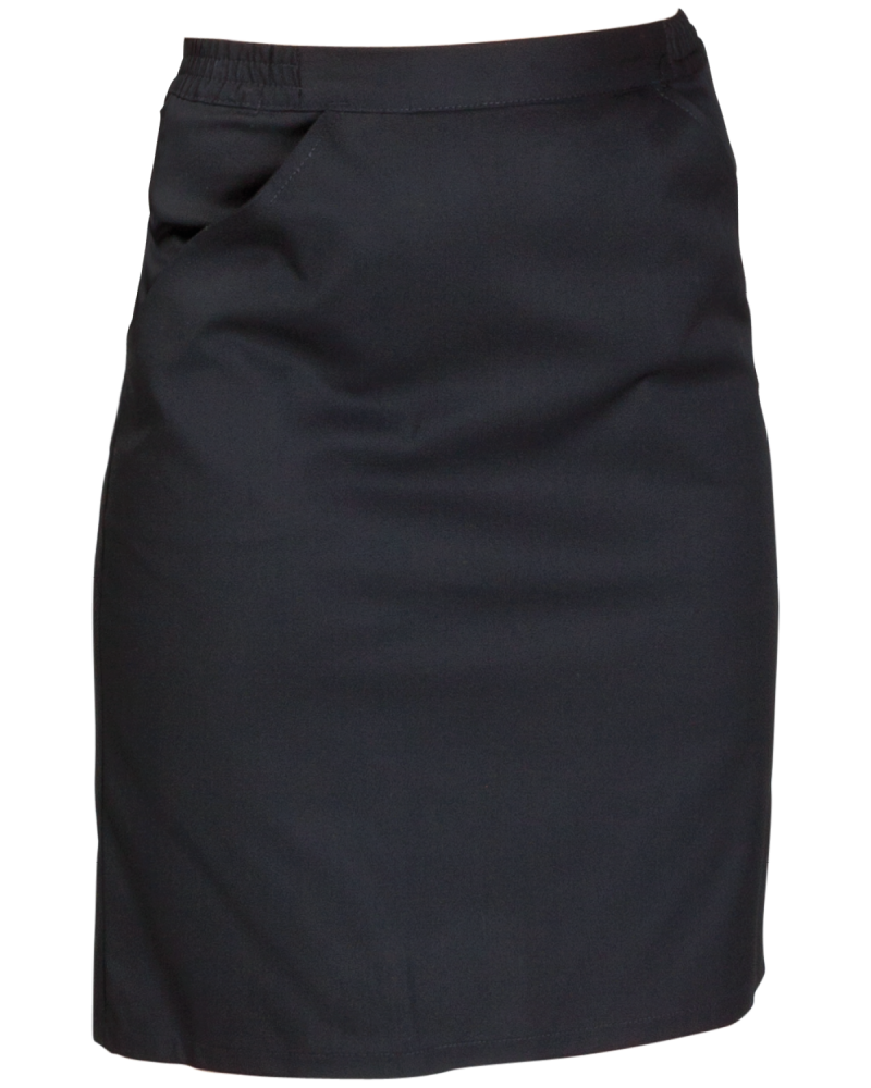 Spódnica Cafe, czarna - przód spódnicy