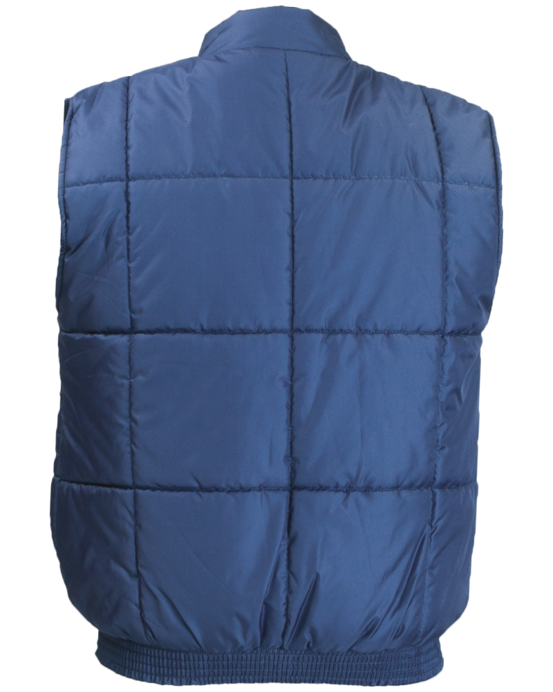 Kamizelka robocza ocieplana 2008, granatowa - tył kamizelki