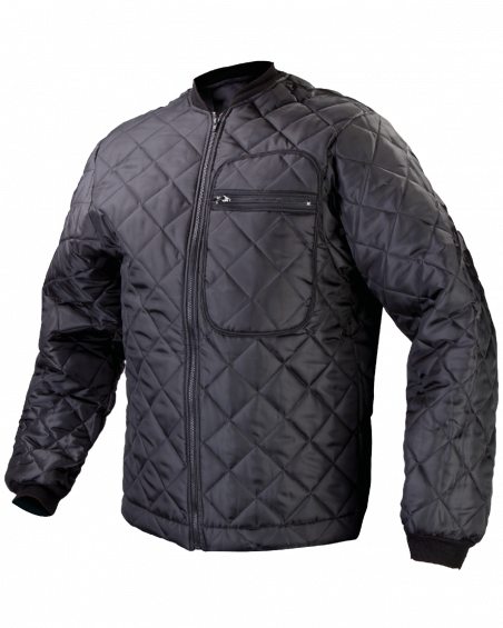 Kurtka zimowa Basto – 4w1, szaro-czarna - podpinka kurtki z boku