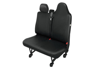 PRACTICAL cover for double passenger bench with split back rest