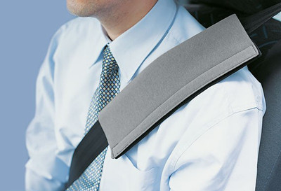 Safety belt pad - gray