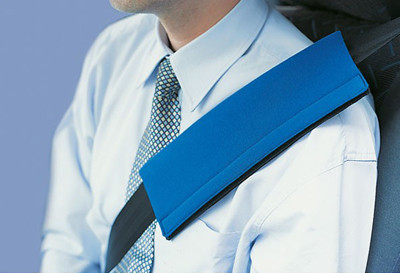 Safety belt pad - blue