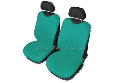 SHIRT COTTON covers for front seats - green