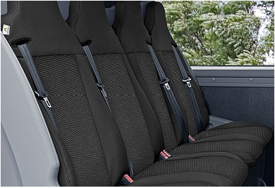 Tailor Made DV4 covers for the second seat rows