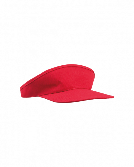 Czapka daszek bordowa