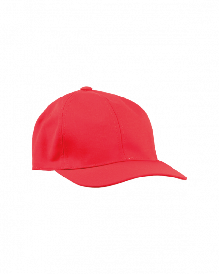 Czapka z daszkiem czerwona