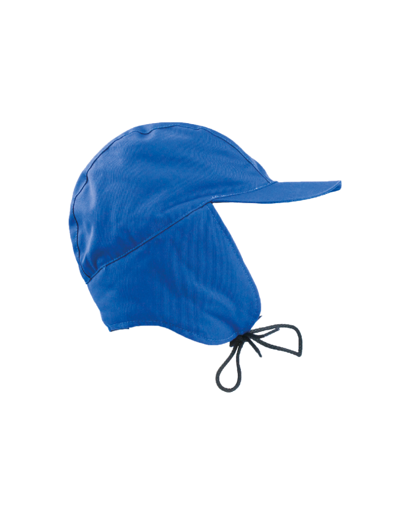 Czapka ocieplana uszatka niebieska