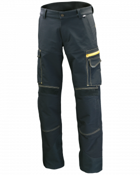 5616 Flex Work Trousers – PURE BLACK