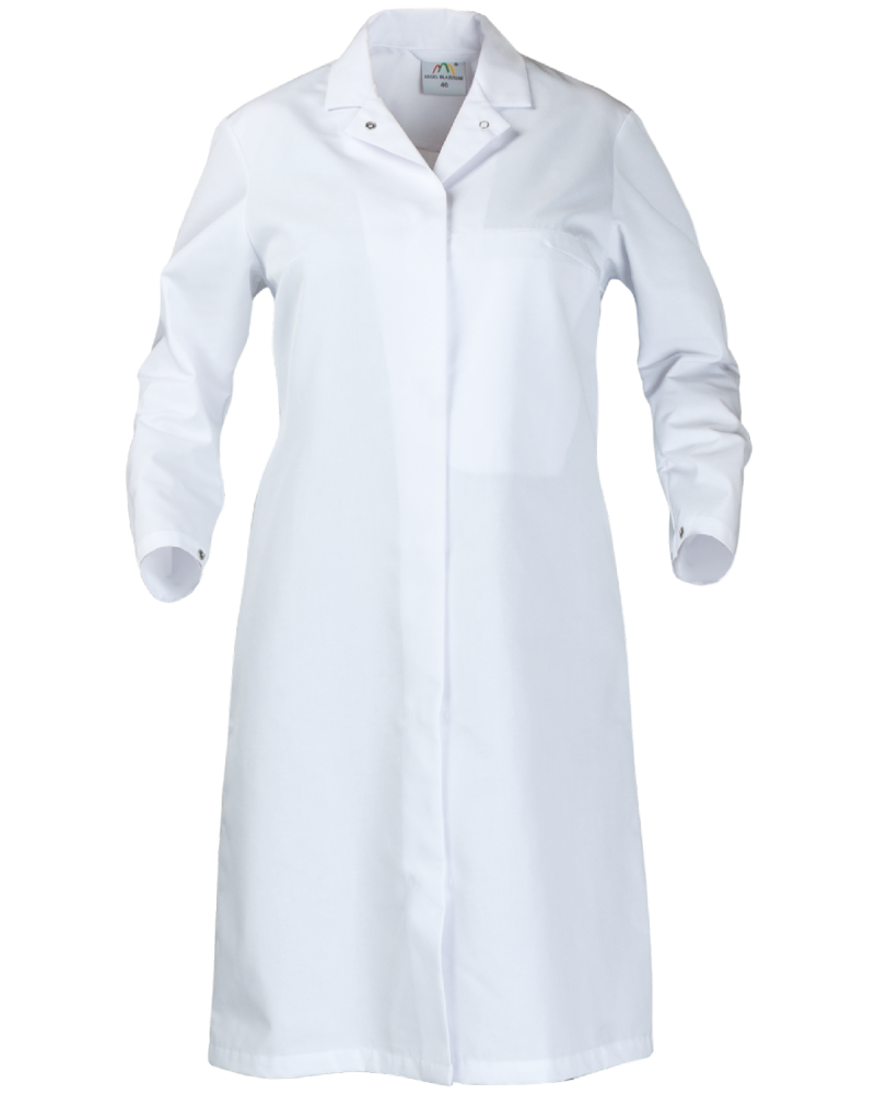 Fartuch damski medyczny, biały