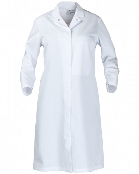 Fartuch damski medyczny, biały