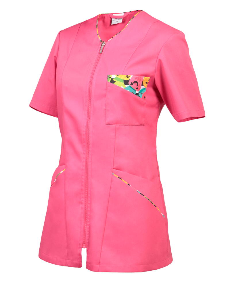 Bluza medyczna 359A - Krótki Rękaw KBT - bok