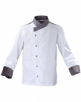 3645 Chef's Jacket (Contrast Grey)