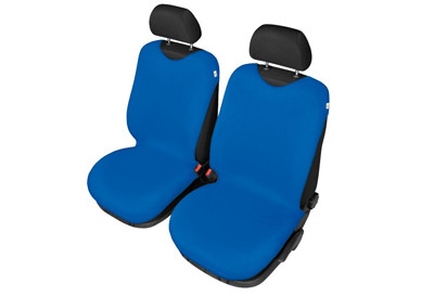 SHIRT COTTON covers for front seats - blue