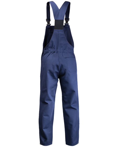 Ogrodniczki spawacz - Klasa 2, trudnopalne - tył