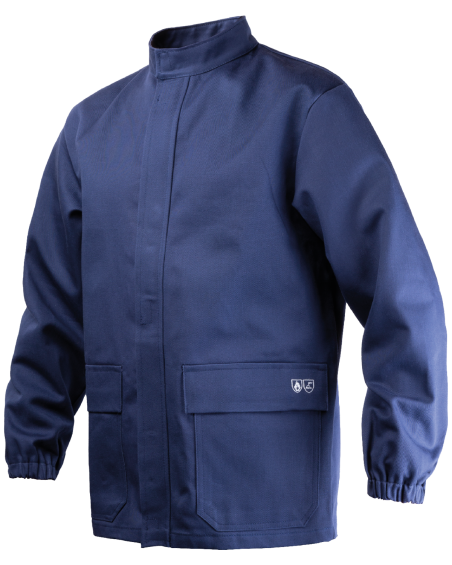 Bluza spawalnicza, Klasa 2, trudnopalna - lewy bok