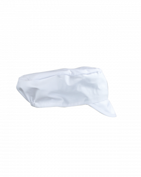 0119 HACCP Bakers Cap (White)