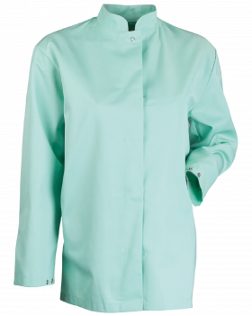 3093 Long Women’s Food Jacket HACCP (Aqua Green)