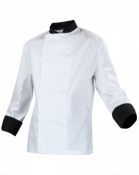 3424 HACCP Chef's Jacket (White/Black)