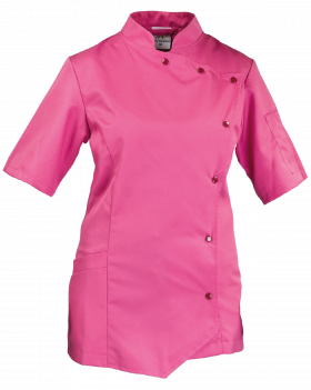 3760 Women’s Pink Chef Jacket - TENCEL