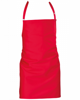 4065 Bib Apron (Red)