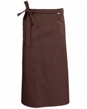4257 Long Waist Apron, 90cm (Brown)