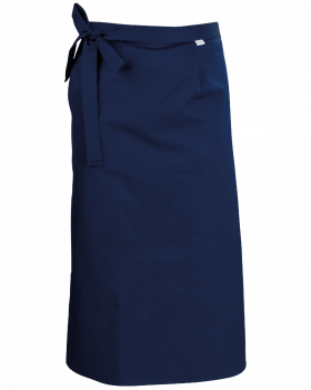 4257 Long Waist Apron, 90cm (Navy Blue)