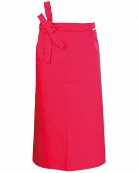 4257 Long Waist Apron, 90cm (Red)