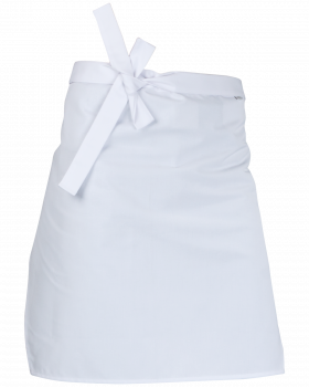 4258 Waist Apron, 60cm (White)