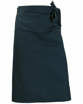 4425 Restaurant Apron with Pocket, 75 cm – Black