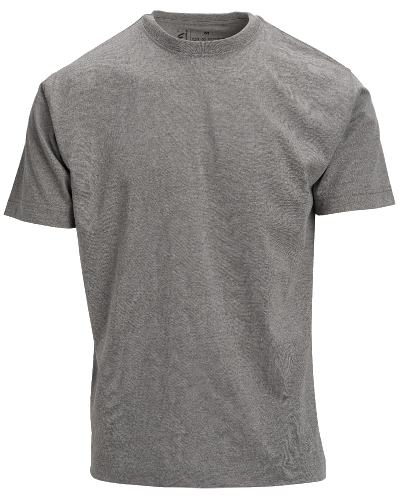 t-shirt roboczy, szary - przód koszulki