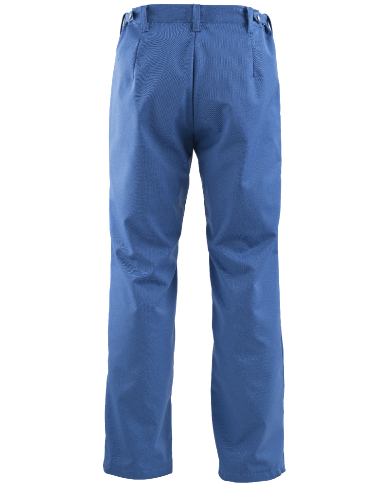 Spodnie Gastro Haccp 5084, niebieskie, z tyłu