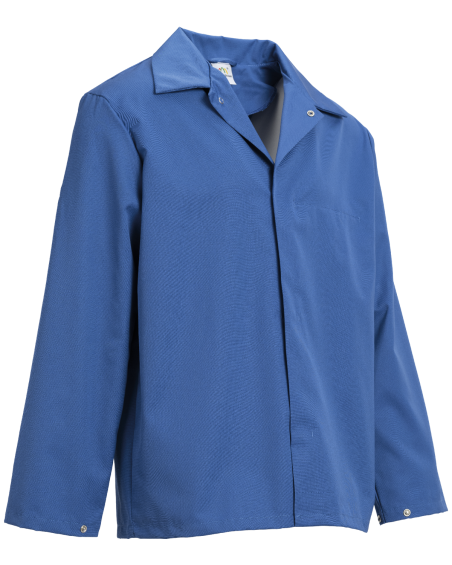 Bluza Gastro Haccp 3092, niebieska - prawy bok